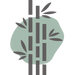 logo del bambu que caracteriza al pa&ntilde;uelo de porteo moby Evolution